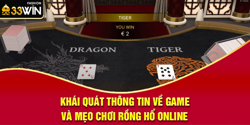 Khái quát thông tin về game và mẹo chơi Rồng Hổ online