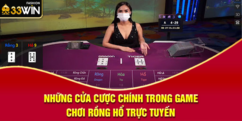 Những cửa cược chính trong game chơi Rồng Hổ trực tuyến