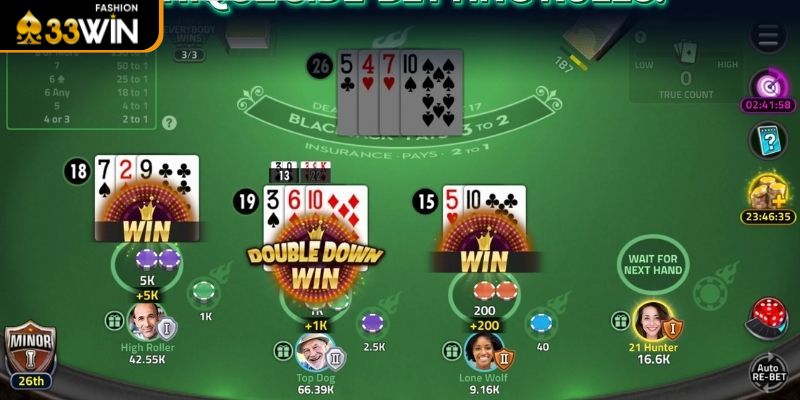 Bước cuối cùng ở cách chơi Blackjack chính là chi trả tiền từ hệ thống